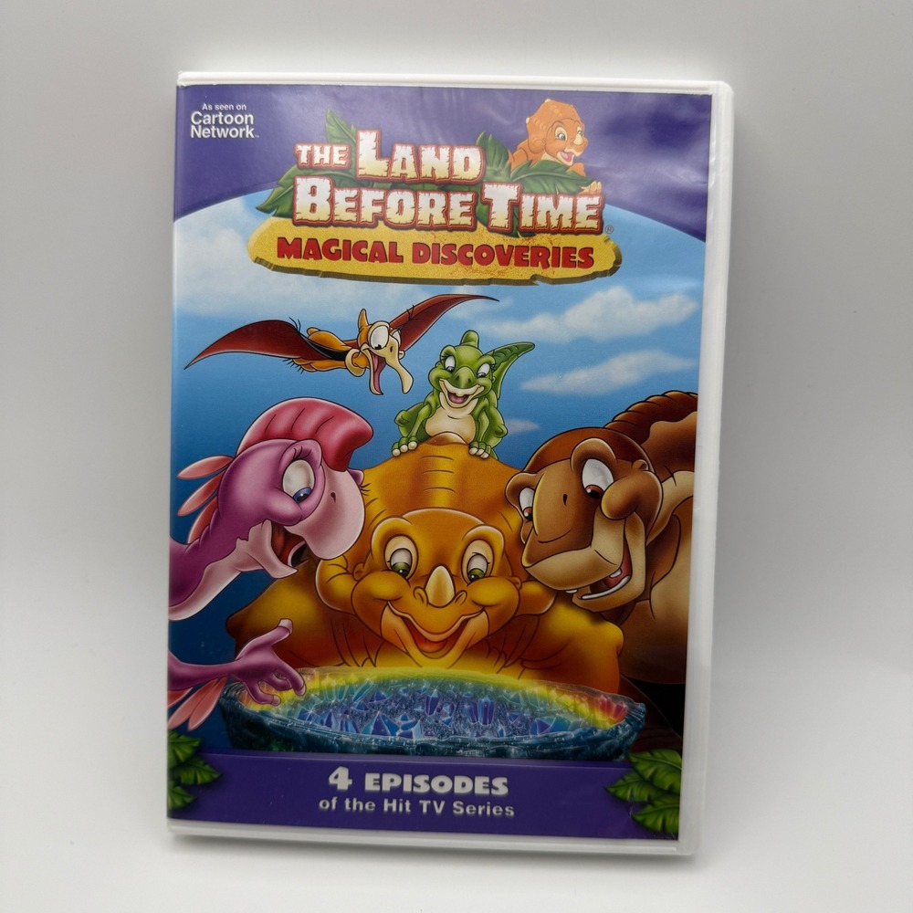 The Land Before Time Magical Discoveries DVD Cartoon Network 4 Episodes 2008